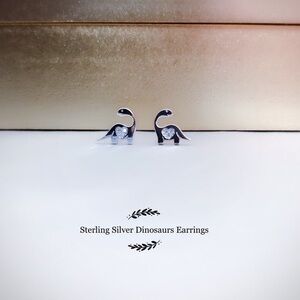 Sterling Silver Dinosaurs 🦕 Earrings